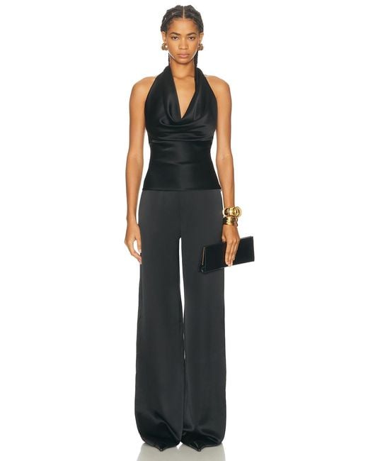 SEV Black Halter Top