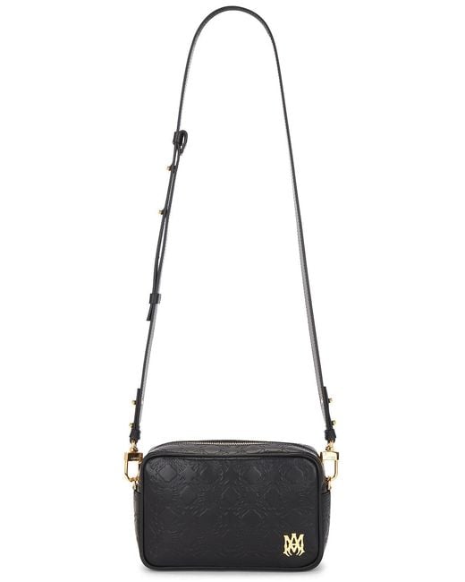 Amiri Black Ma Quad Camera Case for men