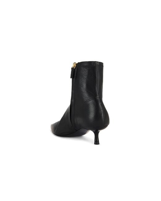 Jonathan Simkhai Black Joni Stretch Leather Ankle Boot
