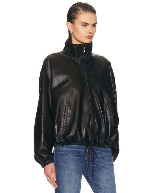 Haikure Black Jordan Nappa Jacket
