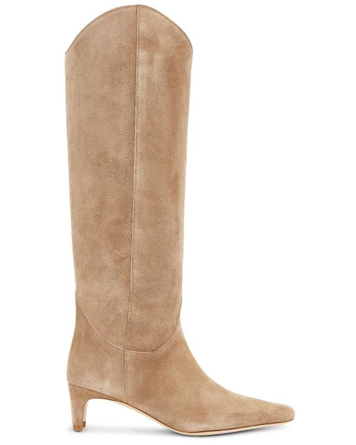 Staud Brown Western Wally Boot