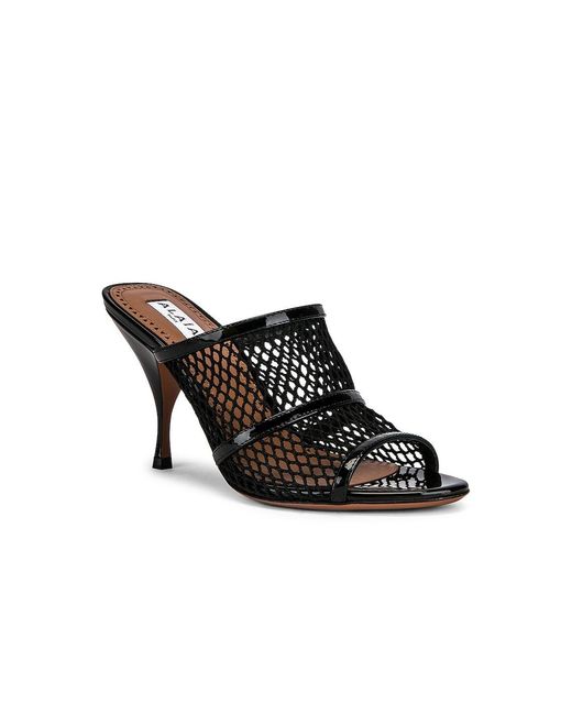 Alaïa Black Net Heels