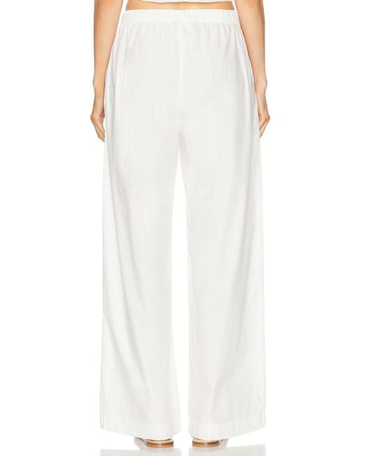 ÉTERNE White Lounge Pant