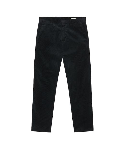 NN07 Black Theo Cord Pant for men