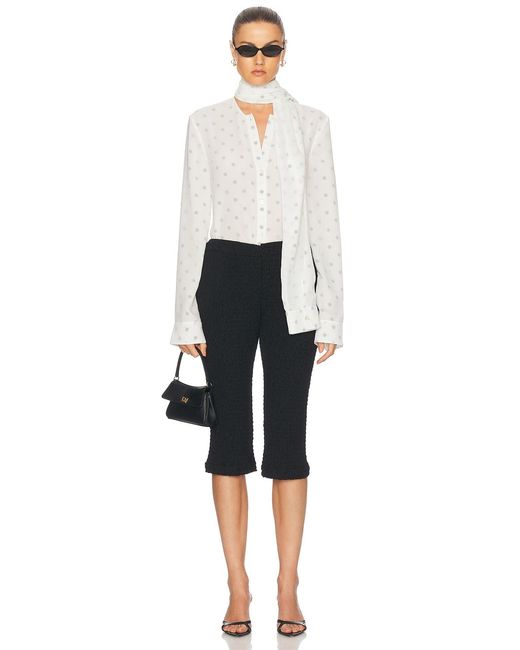 Acne White Tow Top