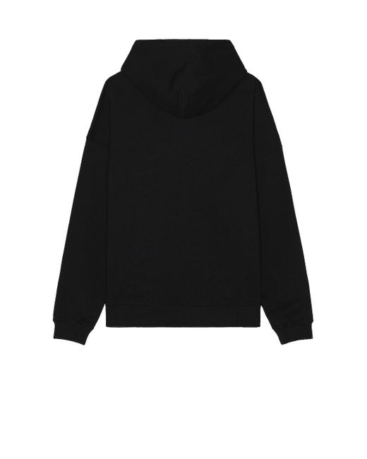 Palm Angels Black Sartorial Tape Classic Hoodie for men