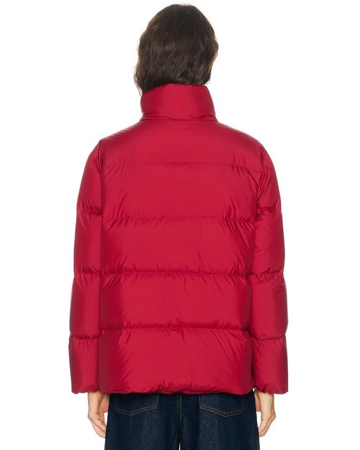 Moncler Red Vivantesse Jacket