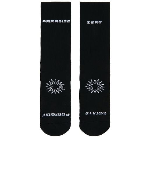 Paradise Zero Black Sock for men