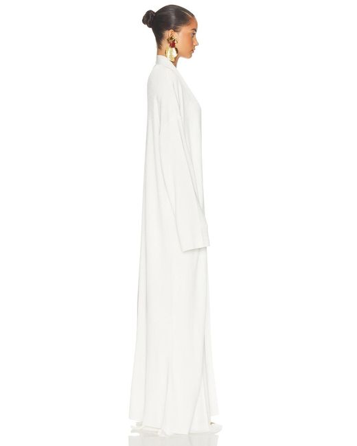Helsa White Charlene Duster