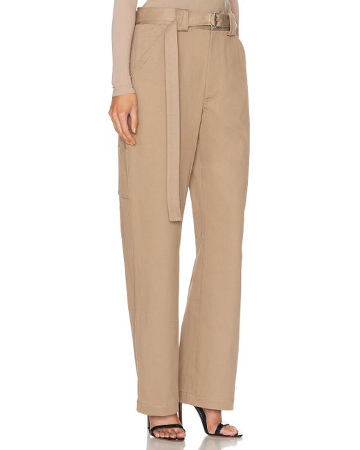 Alaïa Natural Cargo Pant