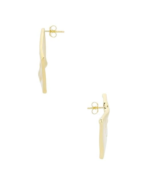 Completedworks Metallic Stud Earrings