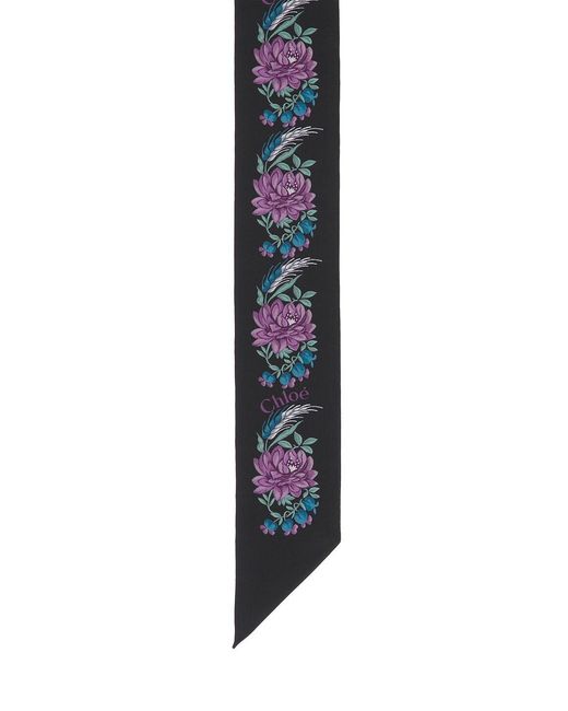 Chloé Blue Scarf