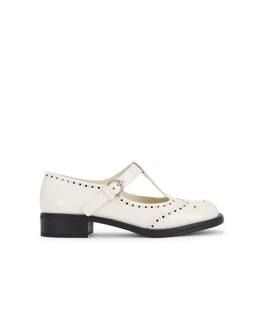 Miu Miu White Mary Jane