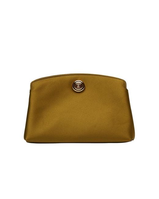 Liffner Natural Pushlock Clutch