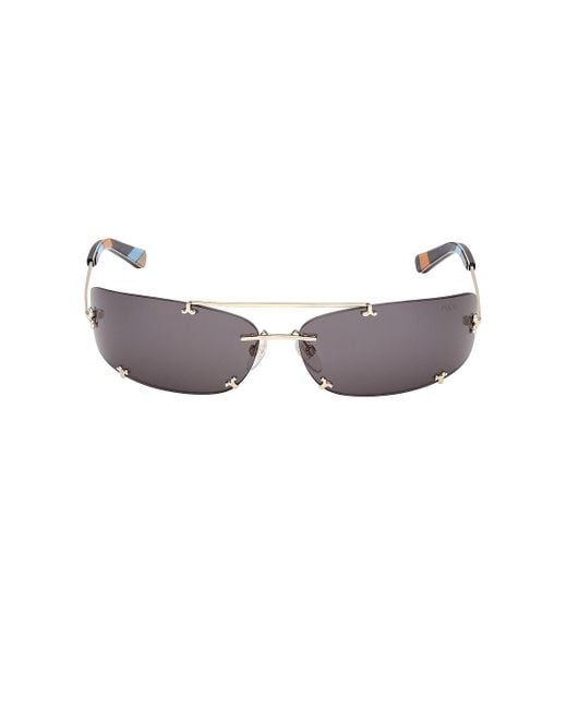 Emilio Pucci Multicolor Rectangular Sunglasses