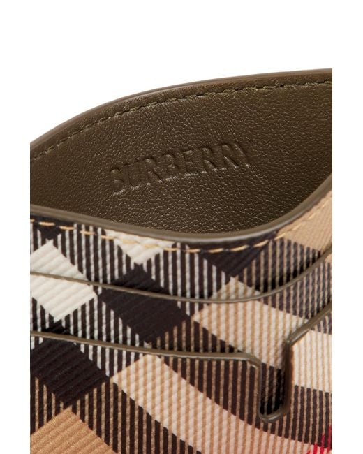 Burberry Natural Sandon Essentials Cardholder for men