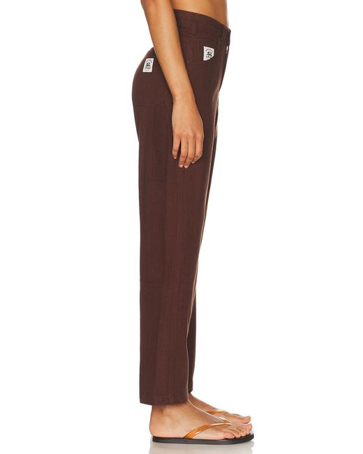 Bode Brown Twill Knolly Brook Trouser