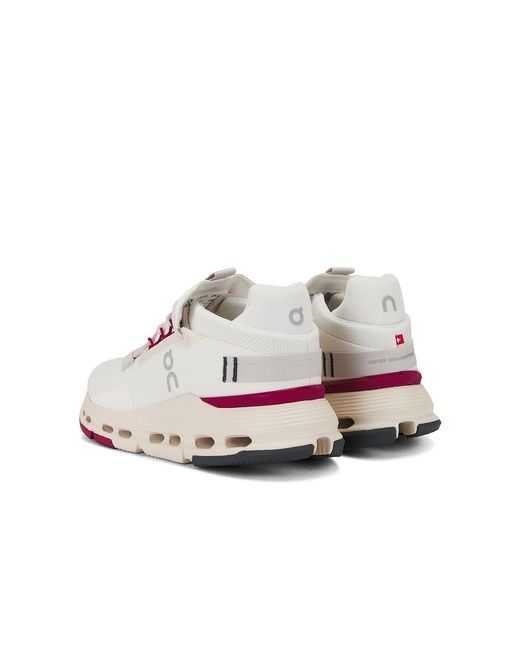 On Shoes White Cloudnova 2 Sneaker