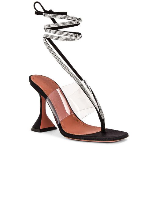 satin amina muaddi shoes