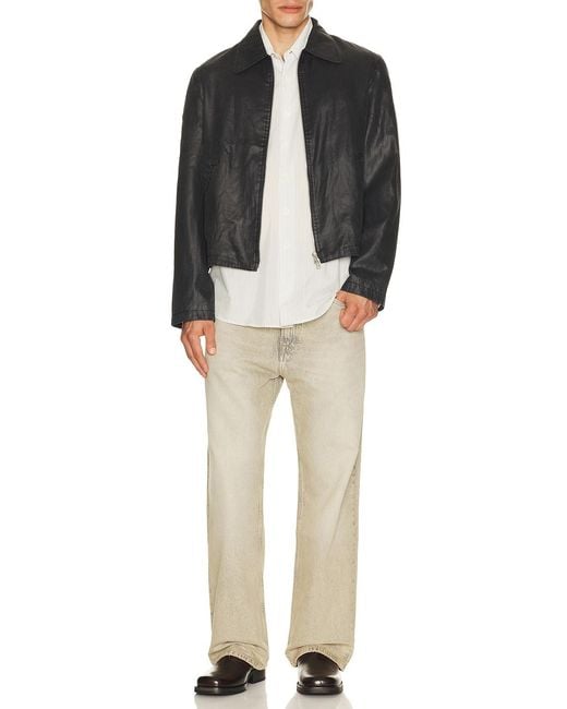 Our Legacy Black Mini Jacket Worker for men