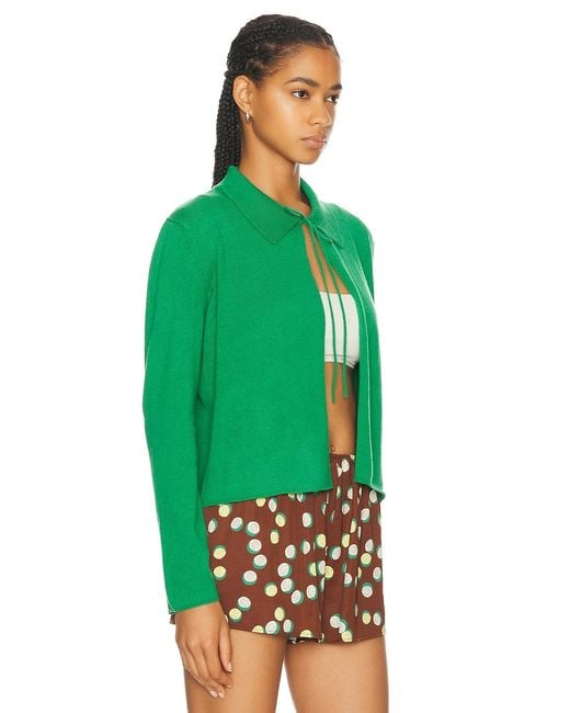 Bode Green Lodge Cardigan