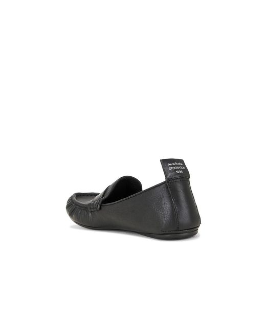 Acne Black Bojan Loafer