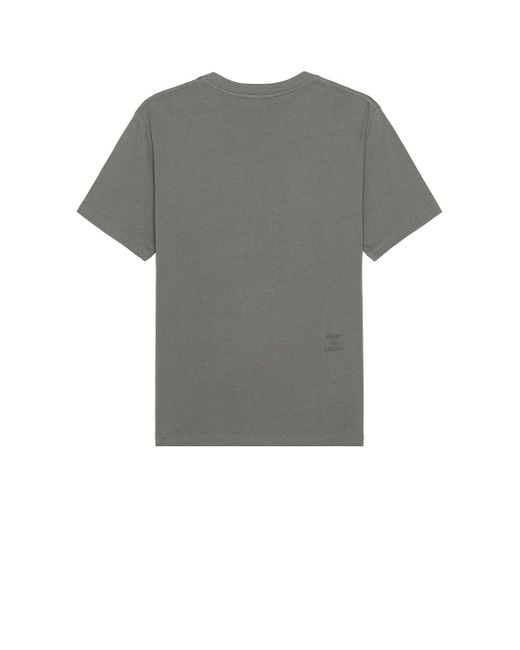 FRAME Gray Logo Tee for men