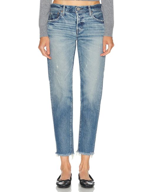 Moussy Blue Bretton Tapered