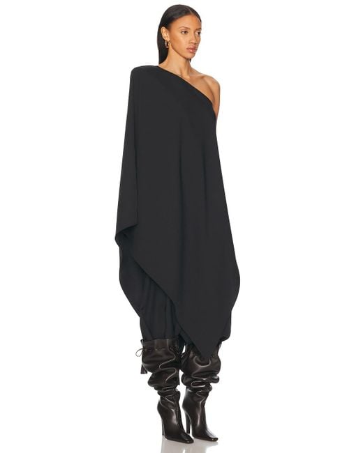 Alexandre Vauthier Black One Shoulder Top