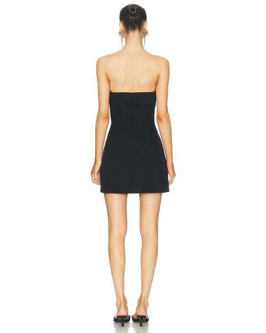 Jonathan Simkhai Black Devin Mini Dress