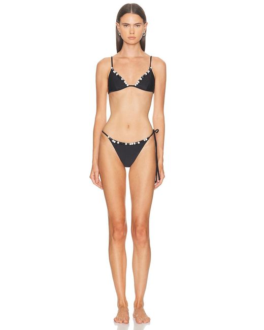 Sir Black Baci Beaded String Bikini Brief