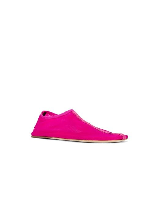 Christopher Esber Pink Mesh Flat