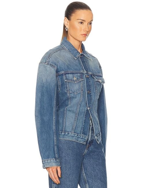 GRLFRND Blue Simone Jacket