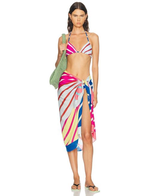 Solid & Striped Blue The Iris Reversible Bikini Top