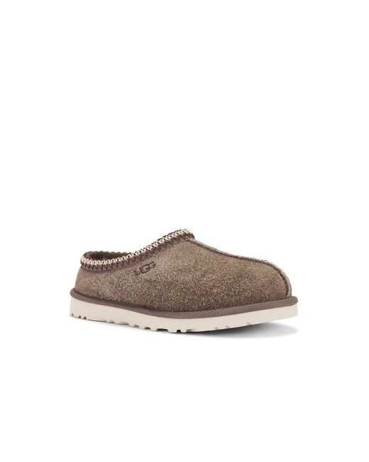 Ugg Brown Tasman Shaggy Suede Shoe for men