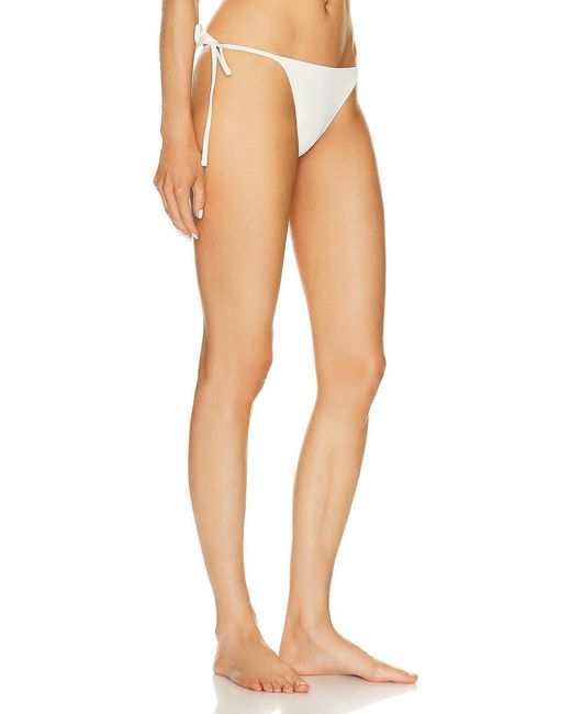 ÉTERNE White Isla Bikini Bottom