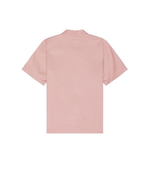 Carhartt Pink Short Sleeve Delray Shirt for men