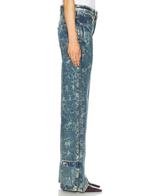Rabanne Blue Straight Leg Jeans