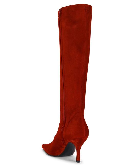 Magda Butrym Red Knee High Boot