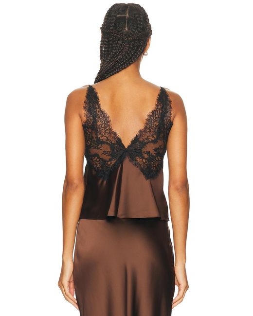 LoveShackFancy Black Elloryn Top