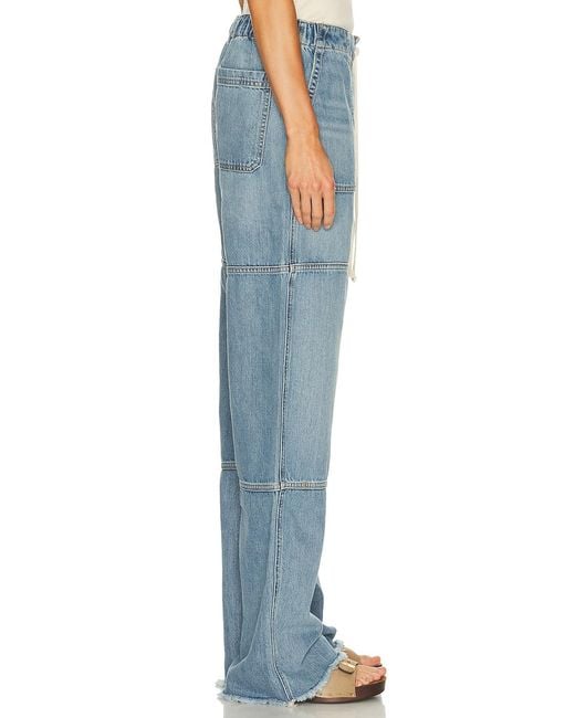 Re/done Blue Beach Pant Jeans