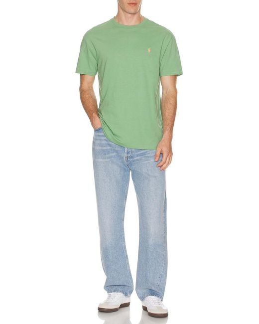 Polo Ralph Lauren Green Short Sleeve Crewneck T-Shirt for men