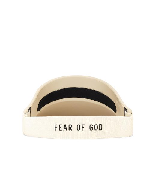 Fear Of God Natural Visor for men