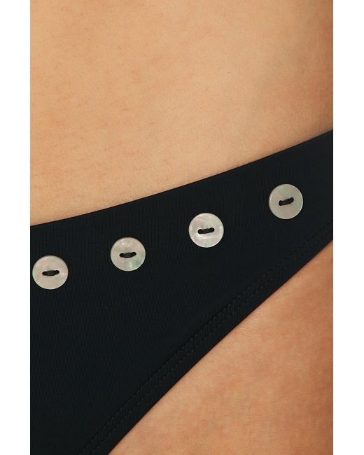 Staud Blue Gemma Bikini Bottom