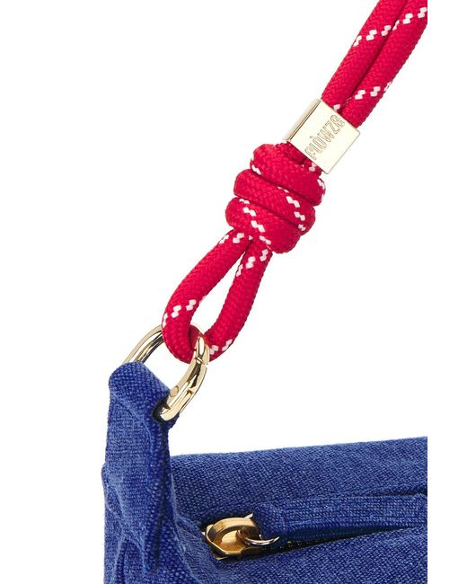 FLOWZE Blue Flo Denim Pouch Bag