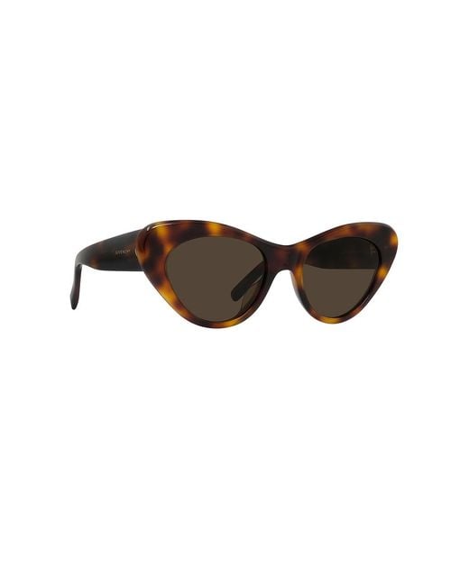 Givenchy Brown Bold Cat Eye Sunglasses
