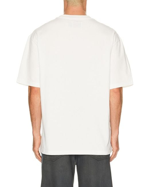 Feng Chen Wang White Deconstruction Tee for men
