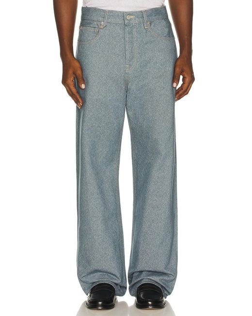 Jacquemus Blue Le De-Nimes Droit for men