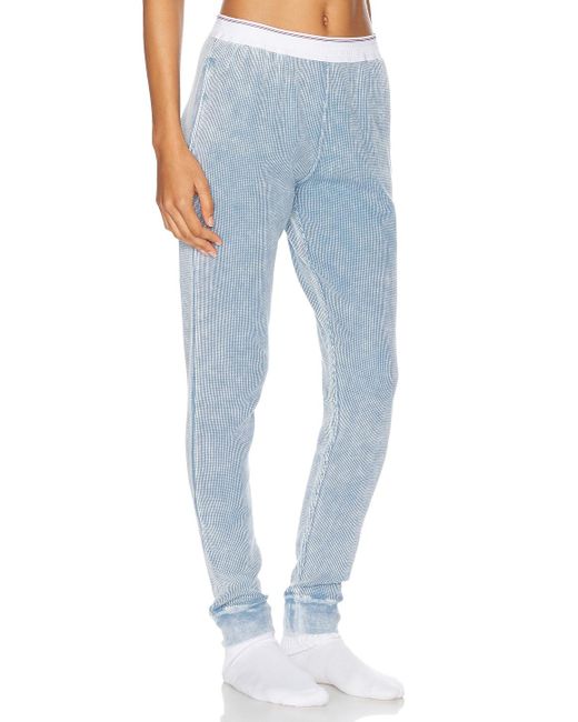 Alexander Wang Blue Waffle Jogger