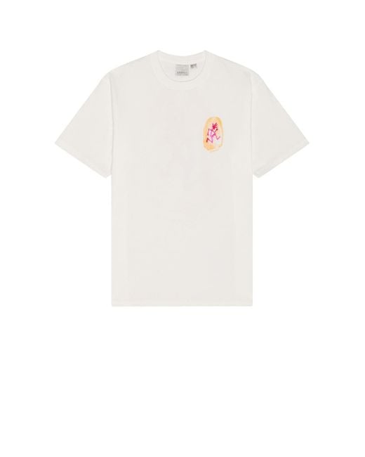 Gramicci Pink Thumbprint Tee for men